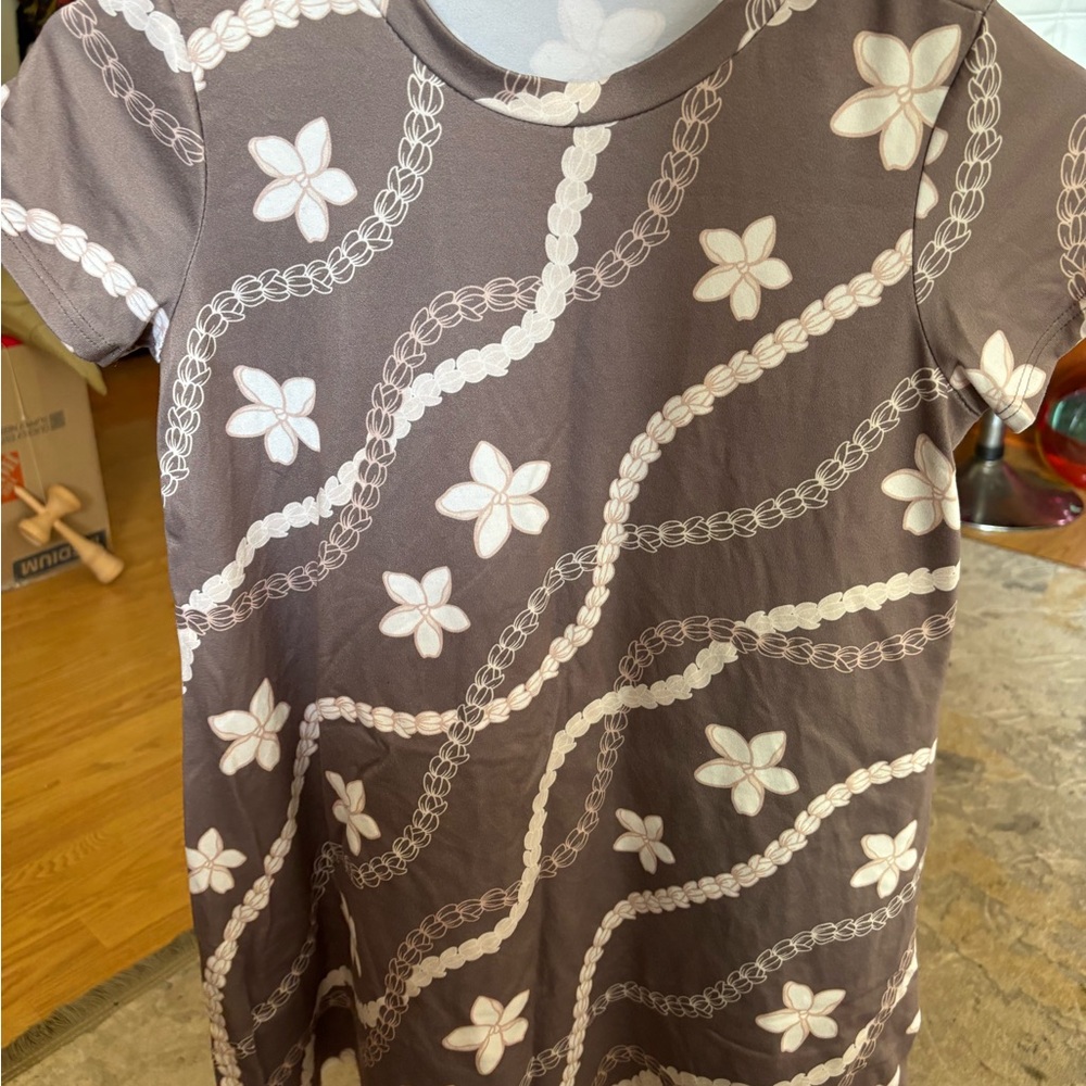 Floral Pattern Kids Shirt